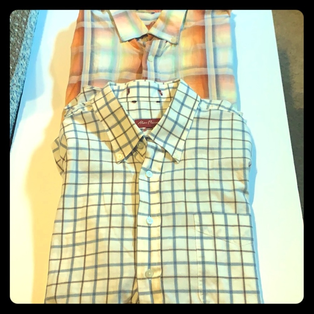 Alan Flusser Bundle 2 long sleeve button downs🎃